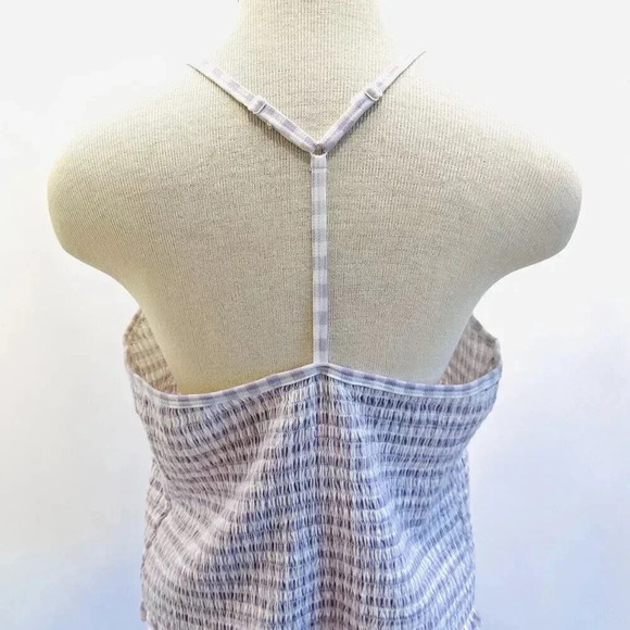 NWT SO GOODS FOR LIFE Juniors Sleeveless Straps Pullover Shirred Purple Top XXL - Picture 5 of 13